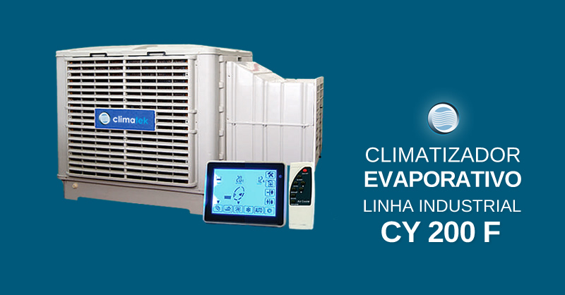 Climatizador Evaporativo Linha Industrial CY 200 F