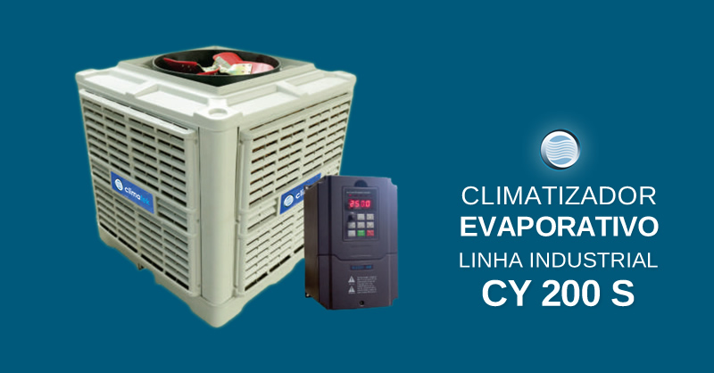 Climatizador Evaporativo Linha Industrial CY 200 S