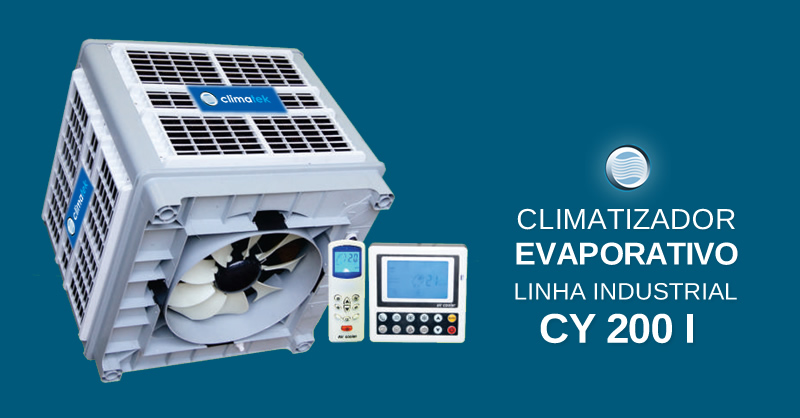 Climatizador Evaporativo Linha Industrial CY 200 I