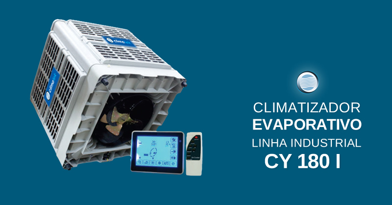 Climatizador Evaporativo Linha Industrial CY 180 I