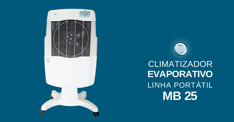 Climatizador Evaporativo Linha Portátil MB 25