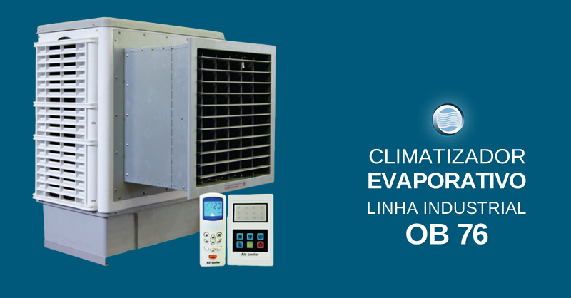 Climatizador Evaporativo Linha Industrial OB 76