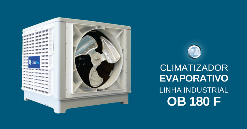 Climatizador Evaporativo Linha Industrial OB 180 F