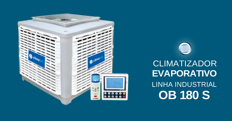 Climatizador Evaporativo Linha Industrial OB 180 S
