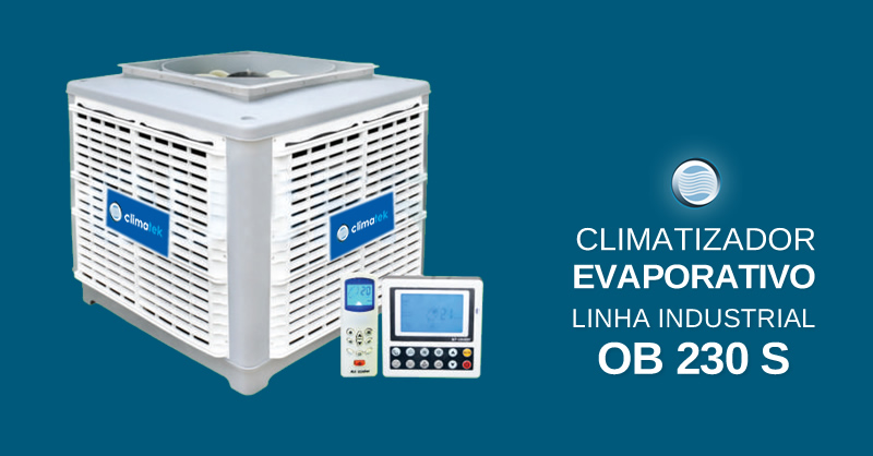 Climatizador Evaporativo Linha Industrial OB 230 S