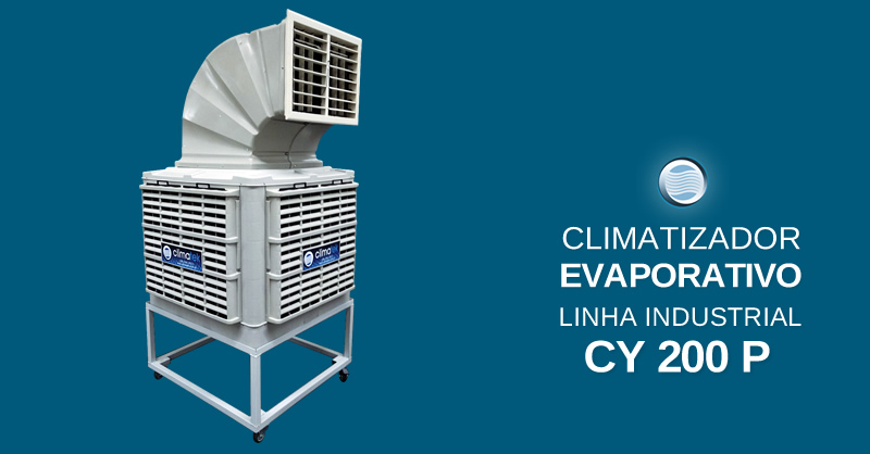 Climatizador Evaporativo Linha Industrial CY 200 P